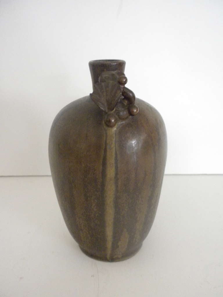 20th Century Stoneware Vase by Arne Bang