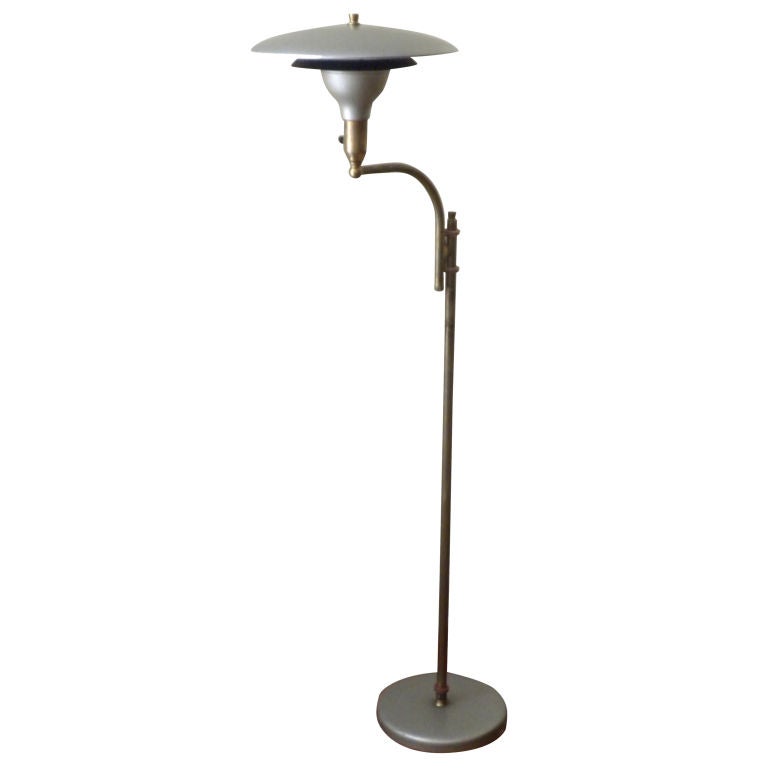 M G Wheeler "Sightlight" Adjustable Floor Lamp