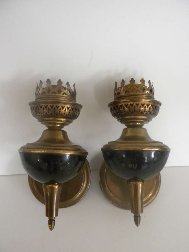 Pair of Small French Sconces