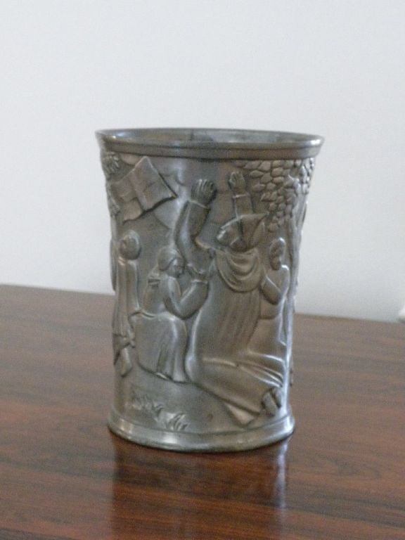 Chalis Cup by Just Andersen, signed
