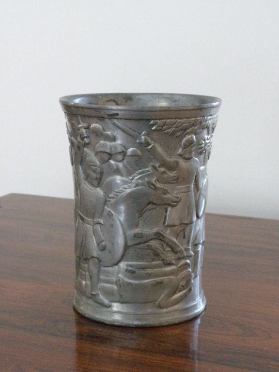 Danish Chalis - Pewter Cup by Just Andersen, Signed