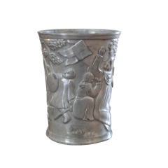 Vintage Chalis - Pewter Cup by Just Andersen, Signed