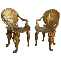 Pair of Grotto Chairs