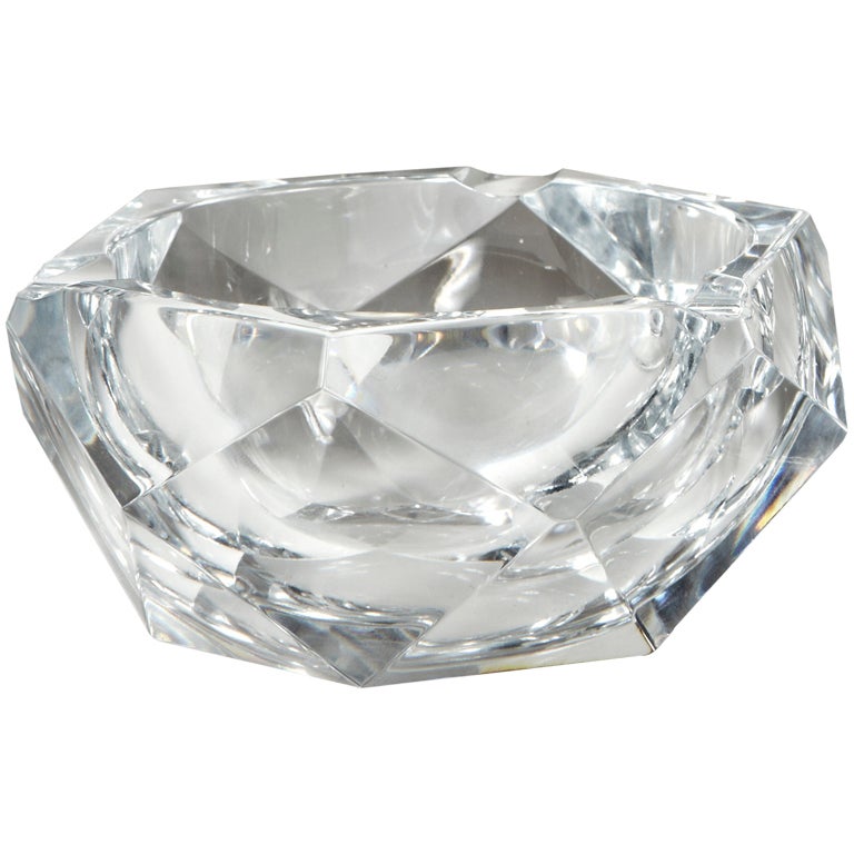 Val St. Lambert Crystal Bowl