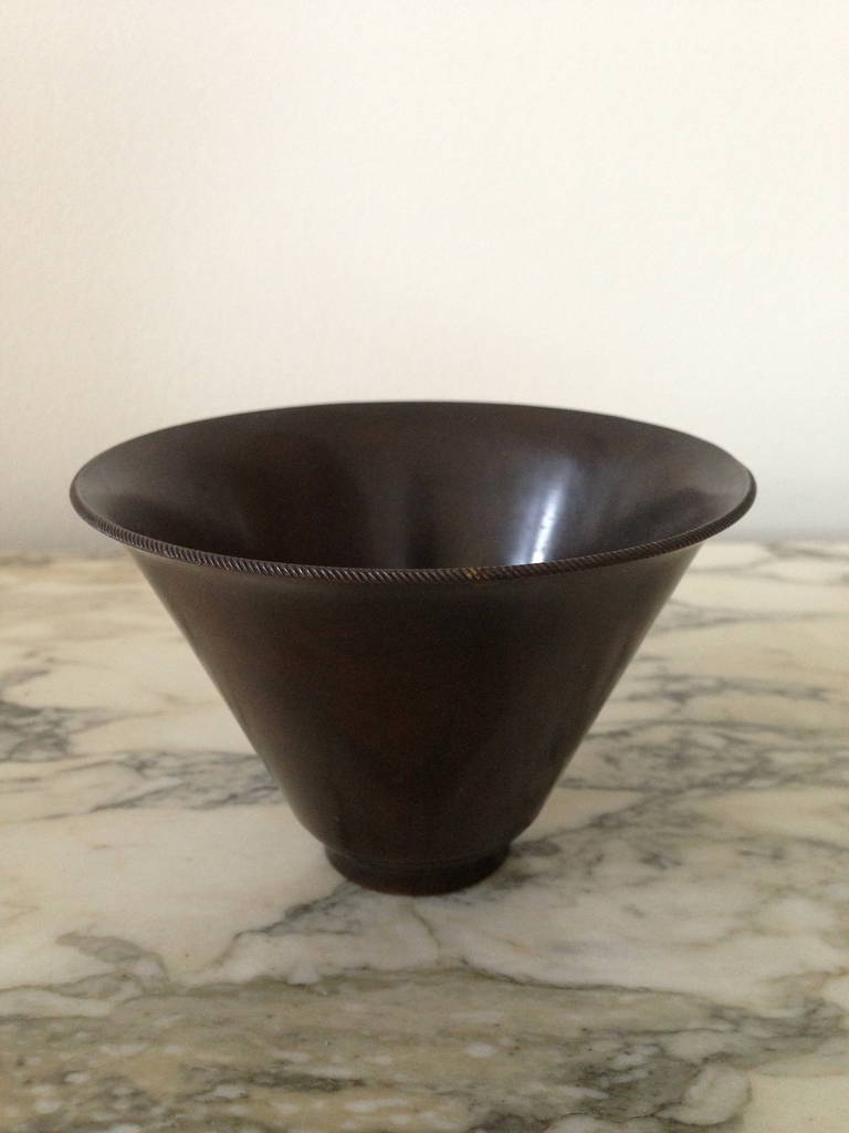 Just Andersen Bronze Vase Cup