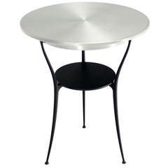 Mid-Century Italian Modern Tri-Leg Cafe Table by Arper 5