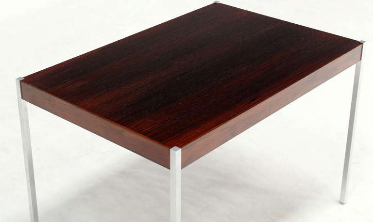 Danish Mid-Century Modern Occasional Side End or Coffee Table in Rosewood 2