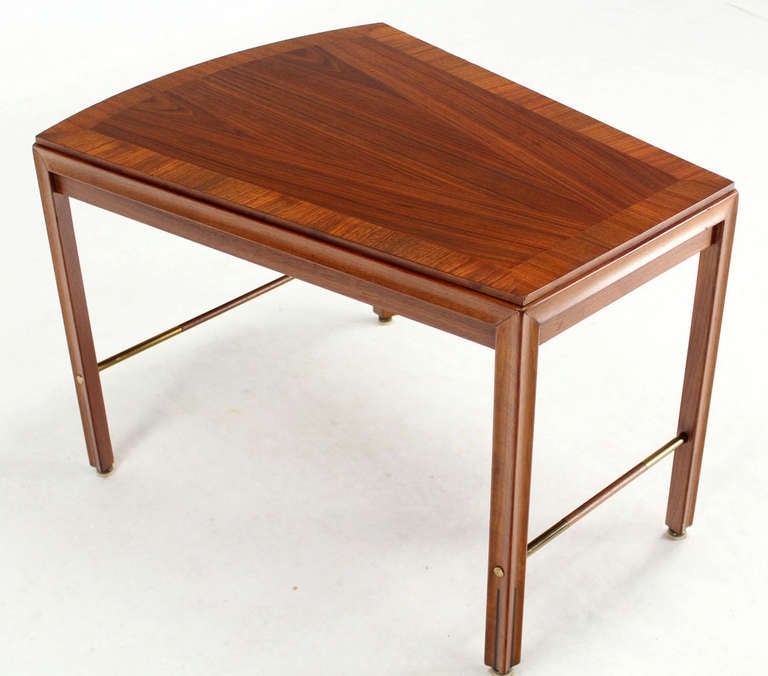 Mid-Century Modern Mid Century Modern Solid Walnut Side or Coffee Table