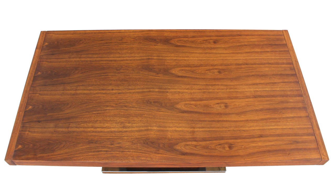 single pedestal rectangle dining table