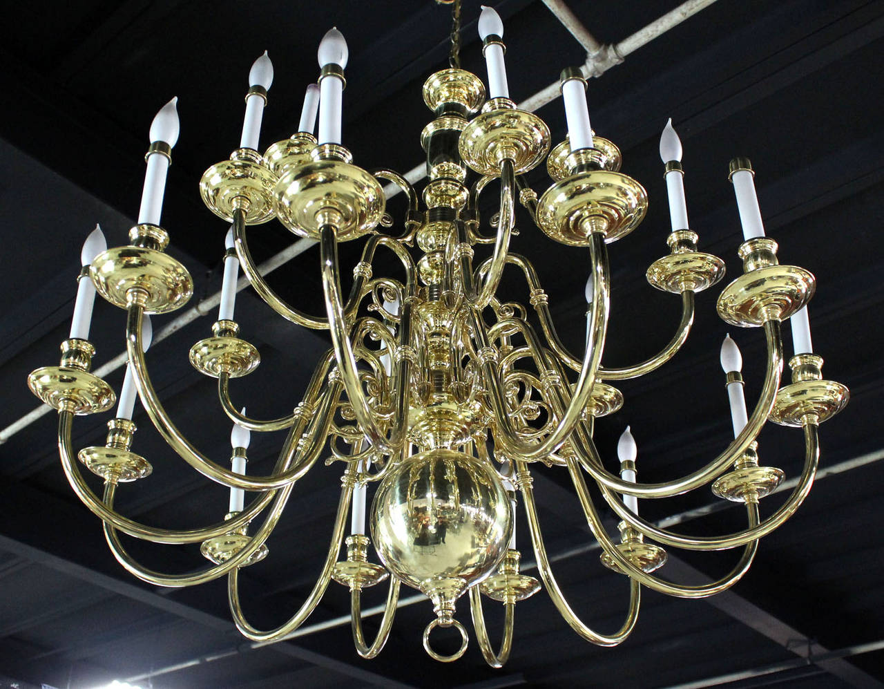 large candelabra chandelier