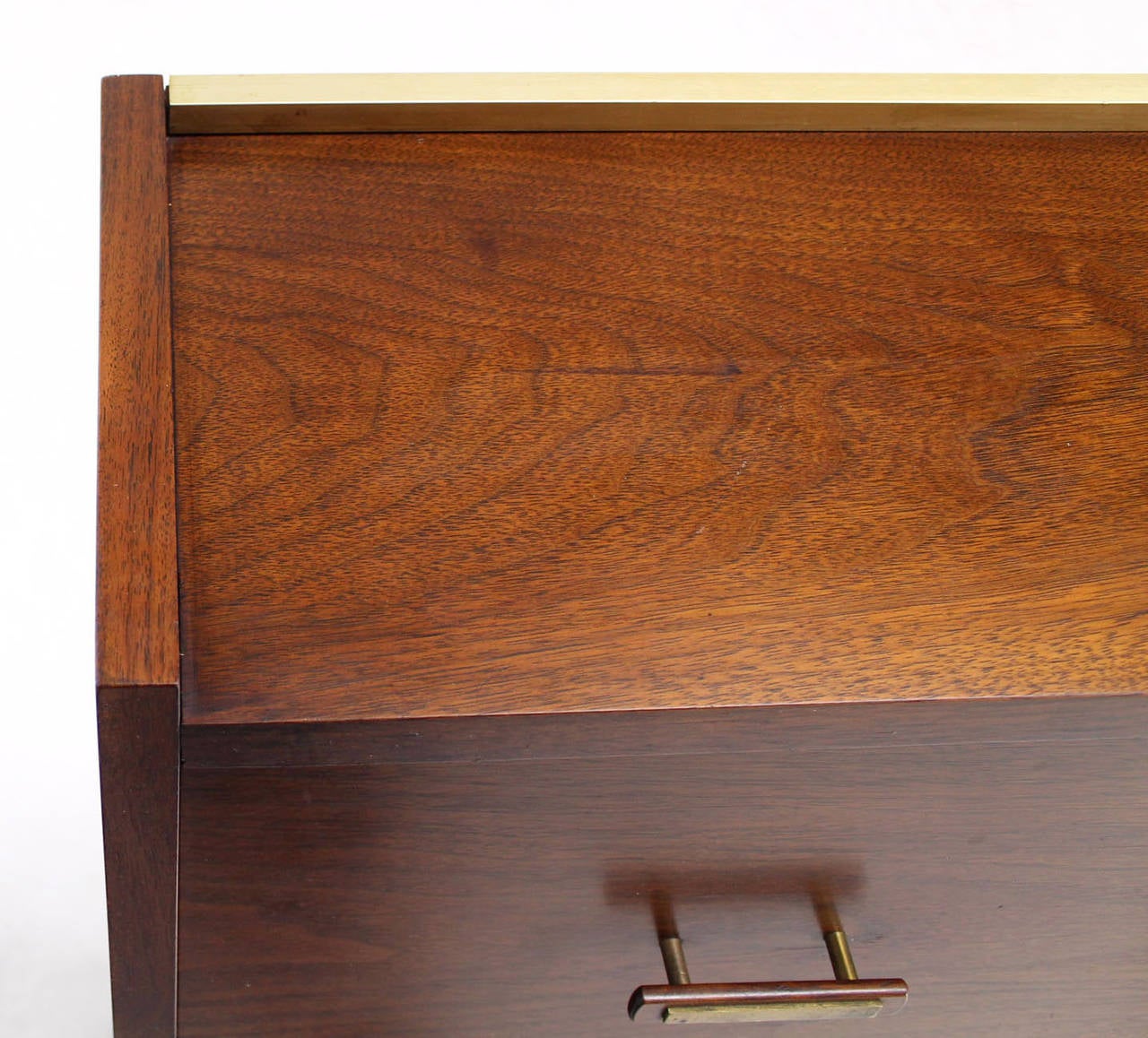 American Oiled Walnut Storage Cabinet Head Tables Headboard King Bed