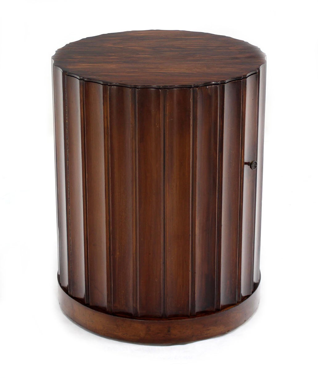 rounded bar cabinet