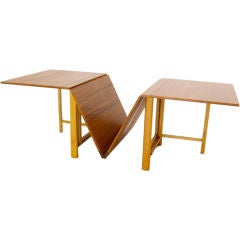 Used Bruno Mathsson Teak Folding Banquet Table