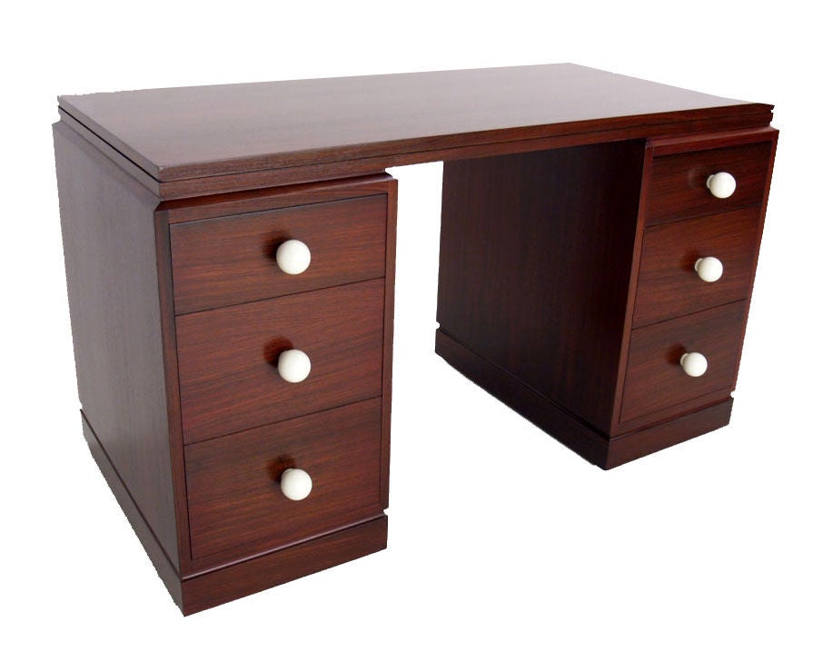 Art Deco Rosewood Vanity, Small Desk 1