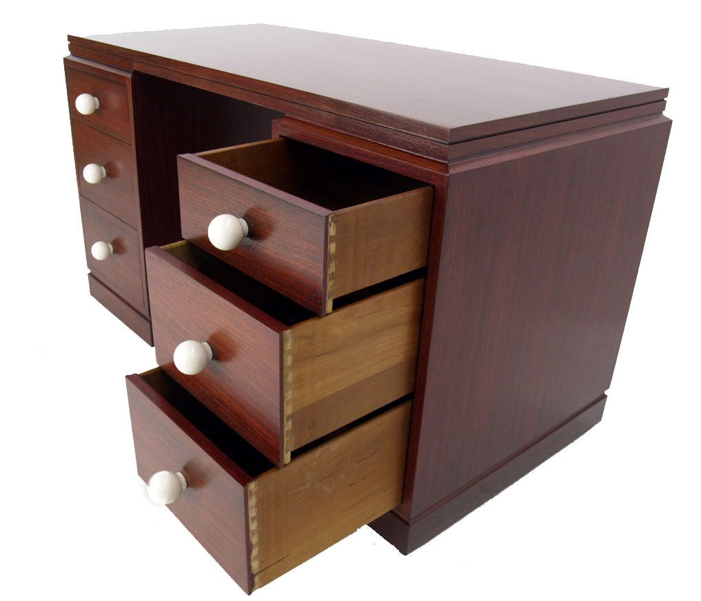 Art Deco Rosewood Vanity, Small Desk 3