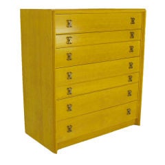 Paul Frankl for Johnson High Chest of Drawers