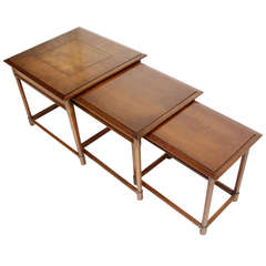 Set of Three Mid-Century Modern Nesting End Tables 7
