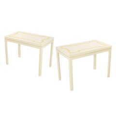 Pair of Tommi Parzinger End Tables