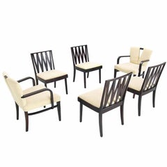 Set of 6 Paul Frankl for Johnson Chairs