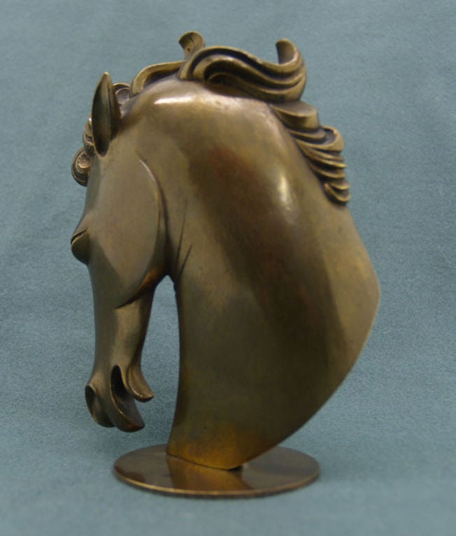 Hagenauer Wien Bronze Horse Sculpture 2
