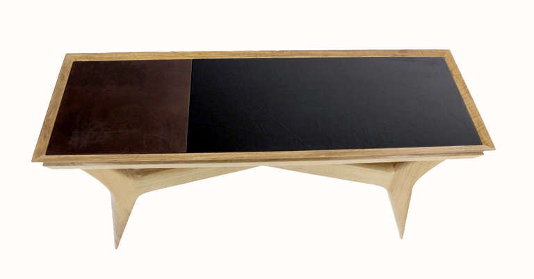 Very nice heavy wood base console table.