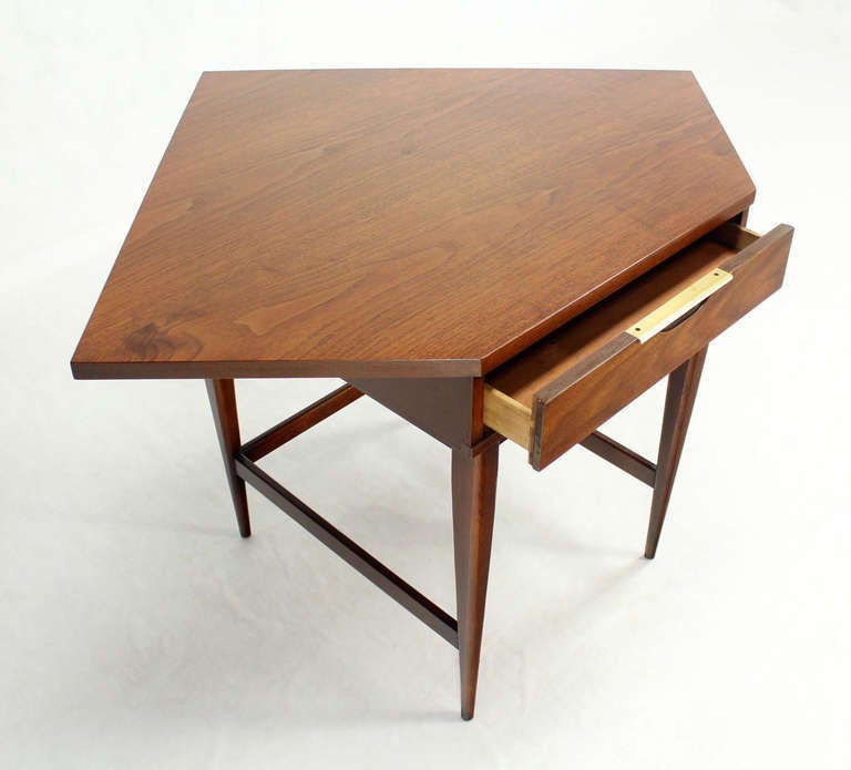 mid century modern corner desk