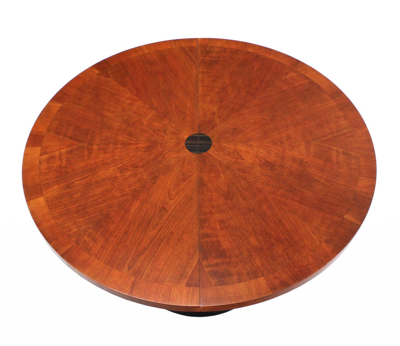 Henredon SinglePedestal Round Dining Table at 1stDibs henredon round