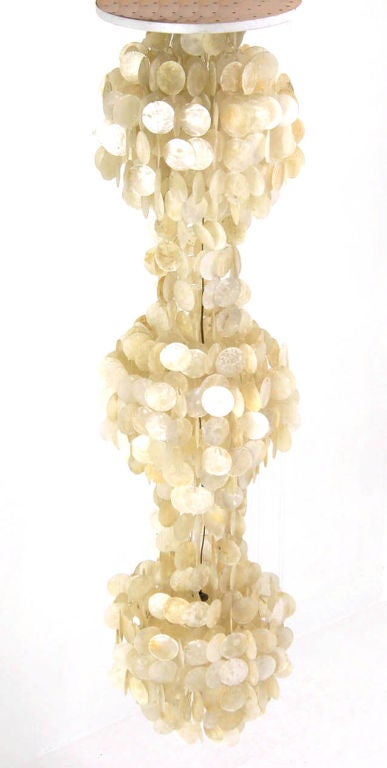 Verner Panton Pendant Shell Light Fixture