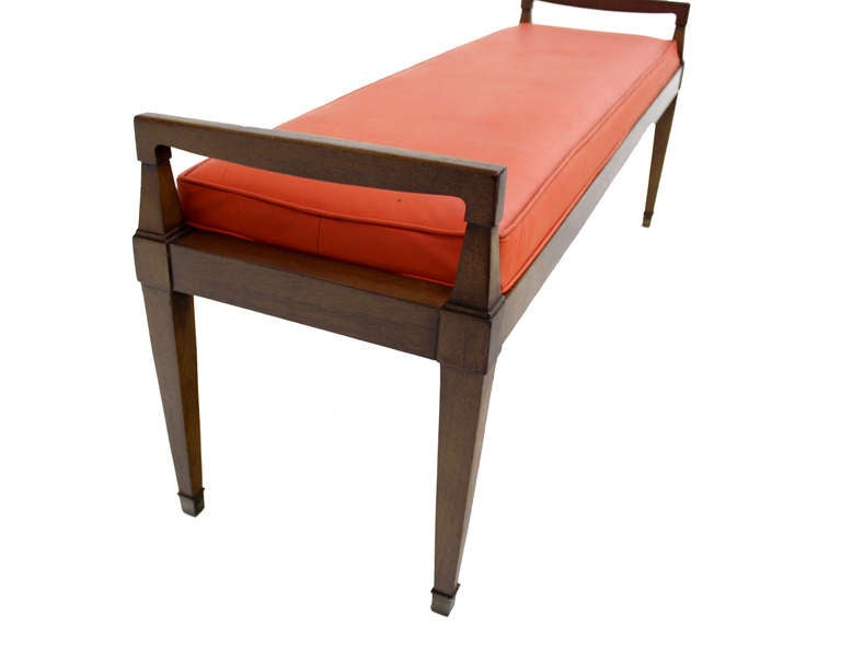drexel heritage teak bench