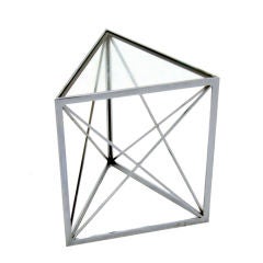 Mid Century Modern Geometric End Table