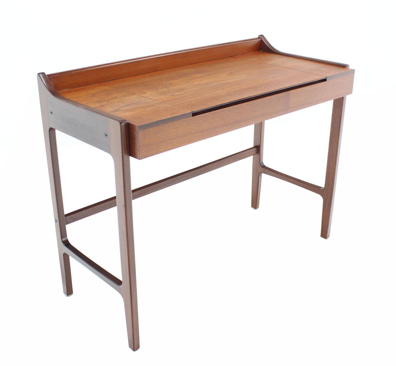 LiftTop Danish Modern Teak Vanity at 1stDibs