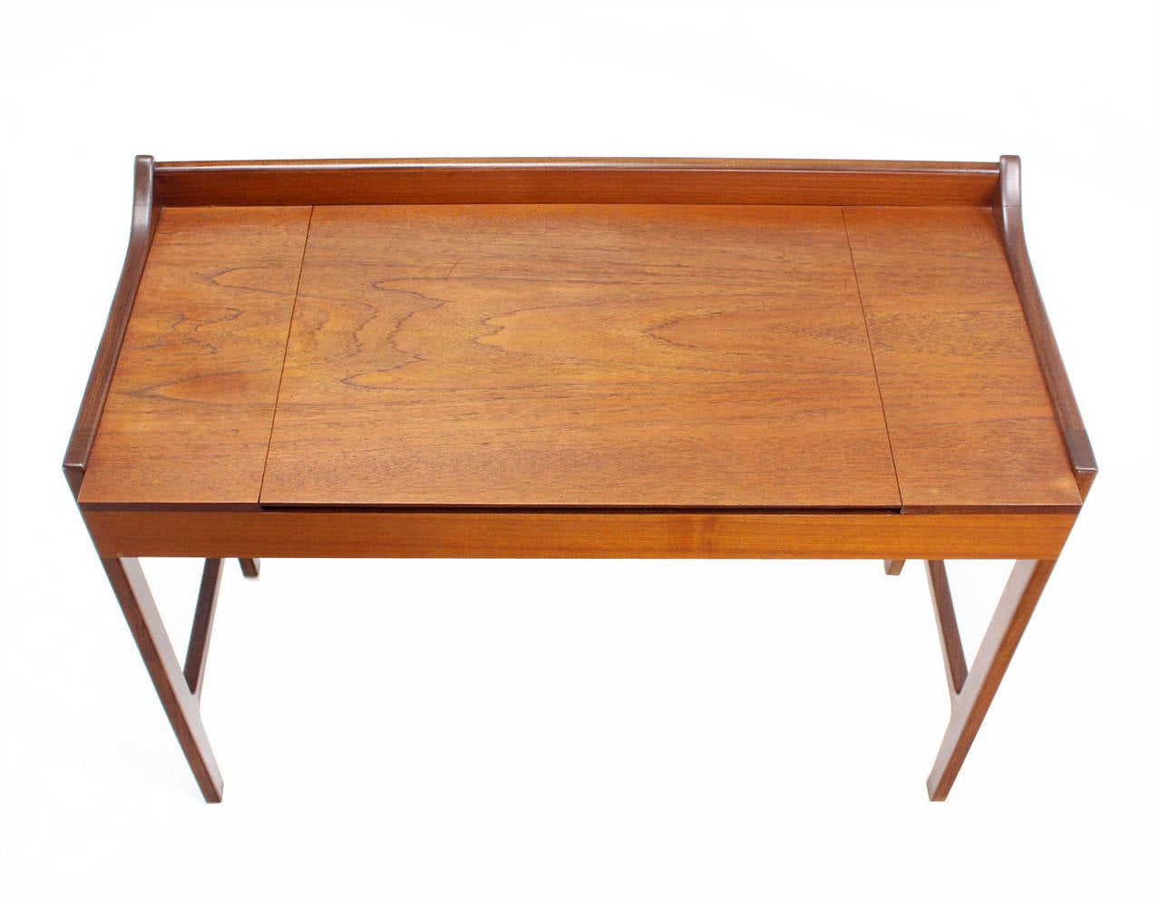 LiftTop Danish Modern Teak Vanity at 1stDibs