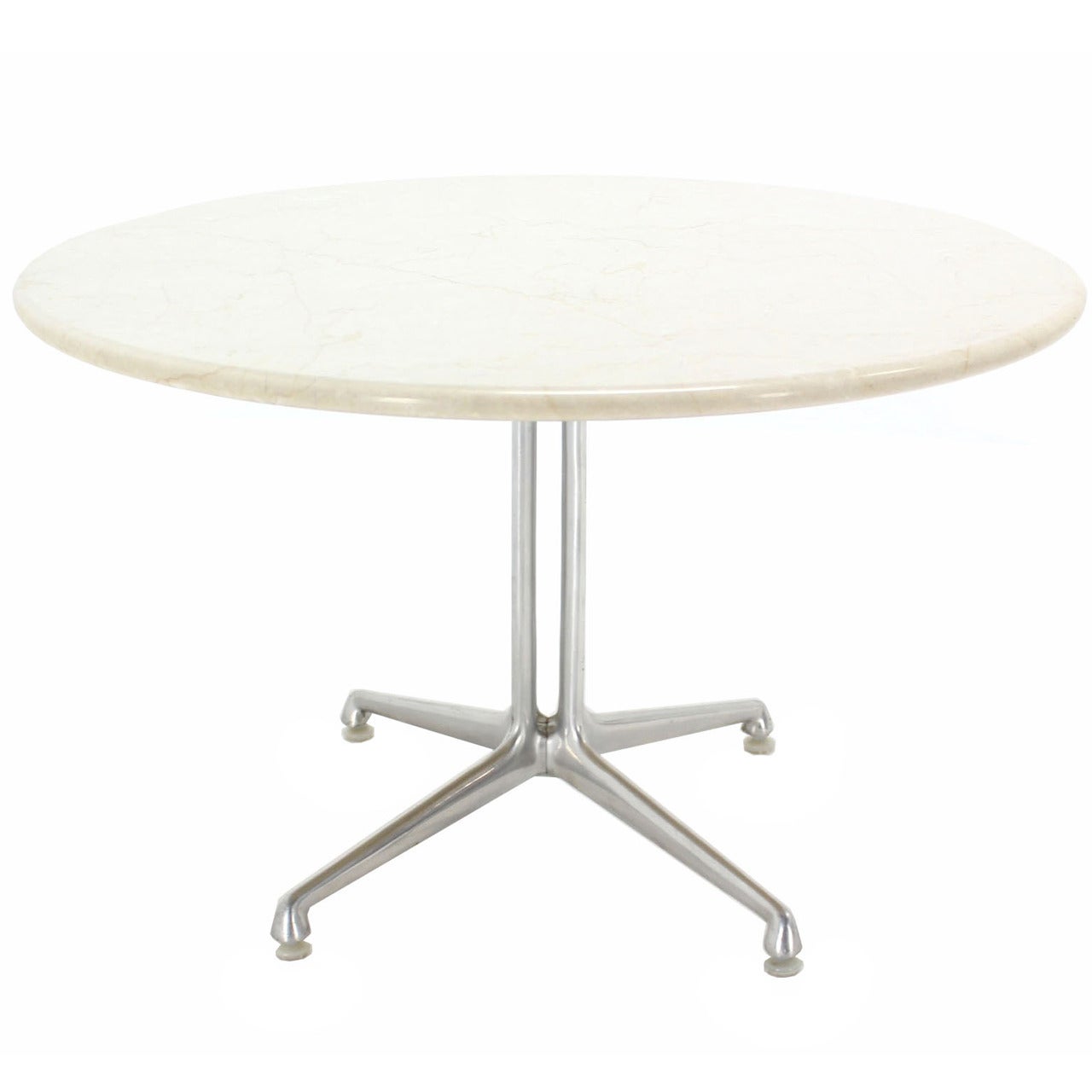 La Fonda, Charles Eames White Marble-Top Coffee Table