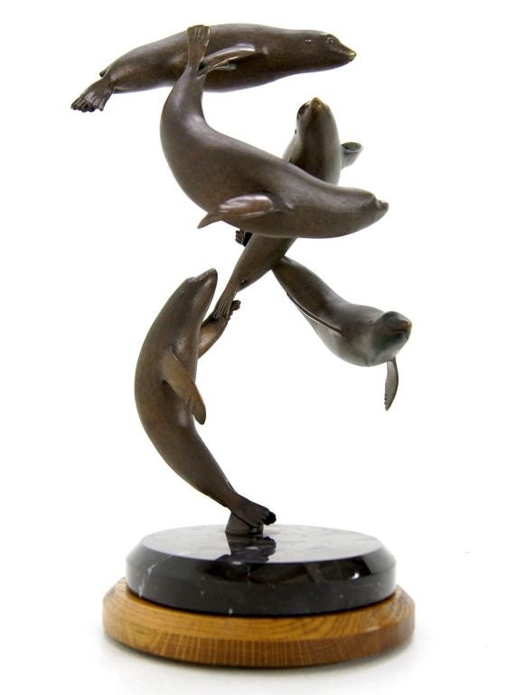 American W. Richard Stiers, Bronze Seal Ballet