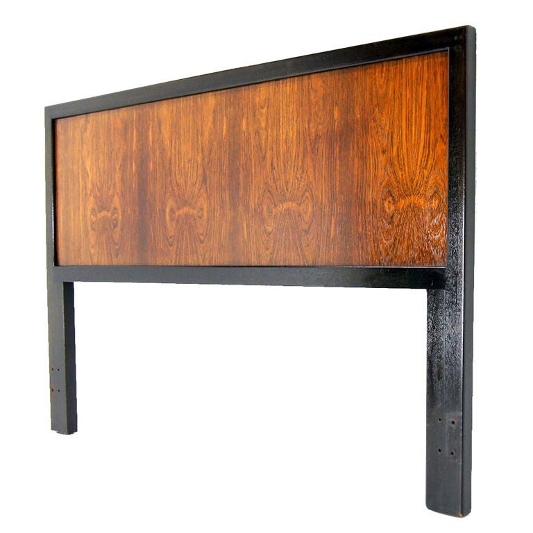 Harvey Probber Rosewood Queen Size Headboard