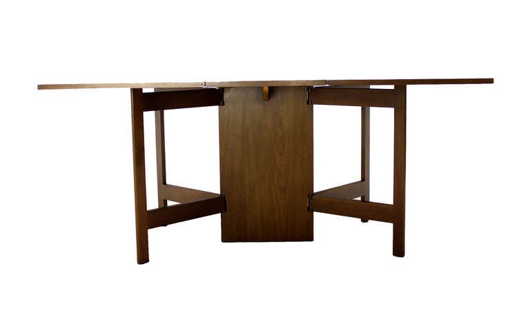 herman miller drop leaf table