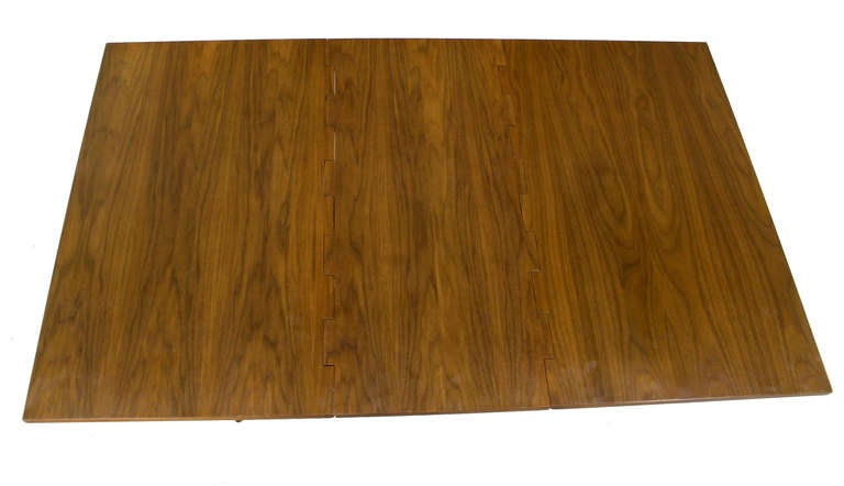 Walnut George Nelson for Herman Miller Mid-Century Modern Drop-Leaf Dining Table