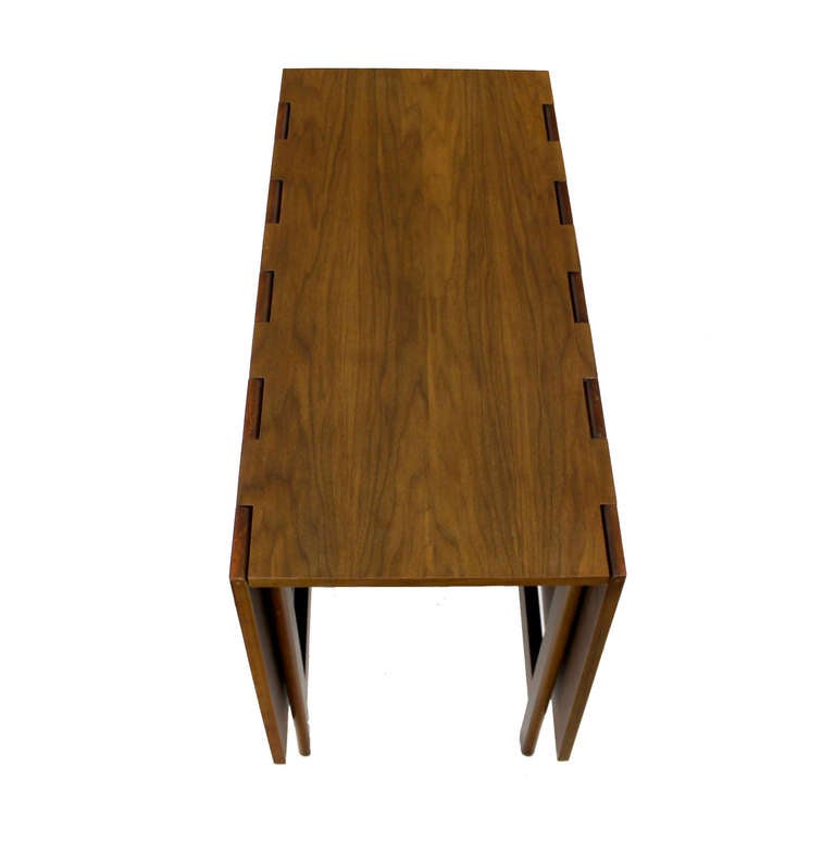 George Nelson for Herman Miller Mid-Century Modern Drop-Leaf Dining Table 3