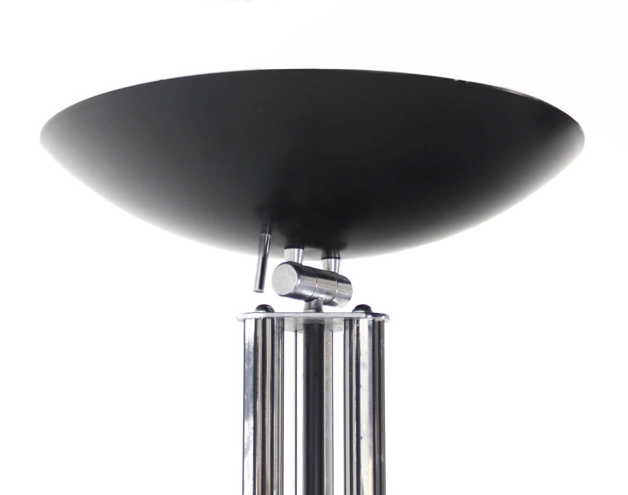 American Adjustable Tilt Head Shade Mid Century Modern Floor Lamp with Dimmer