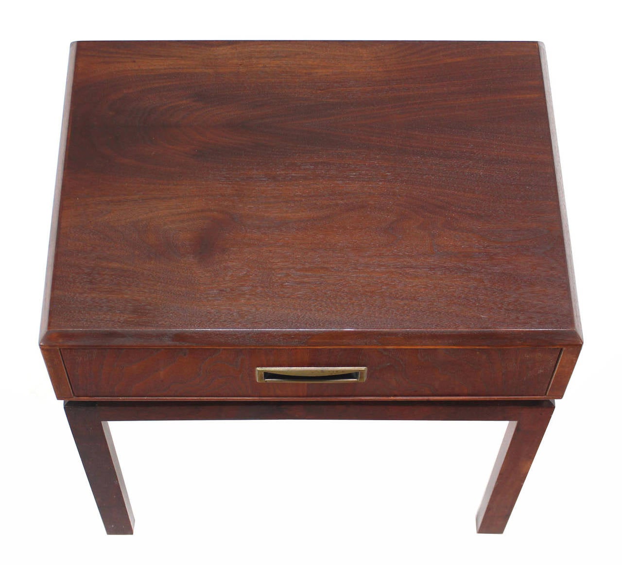 Pair of Walnut Night Stands or End Tables at 1stdibs