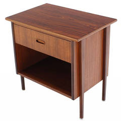 Danish Modern Teak End Table or Night Stand 2