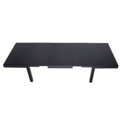George Nelson Herman Miller Primavera Dining Table Black Lacquer