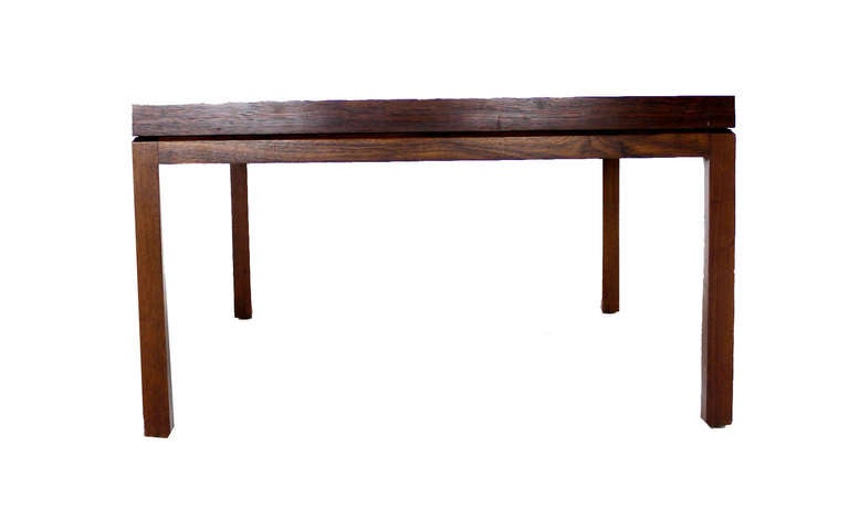 20th Century Danish Mid-Century Modern Rosewood Square Coffee Table