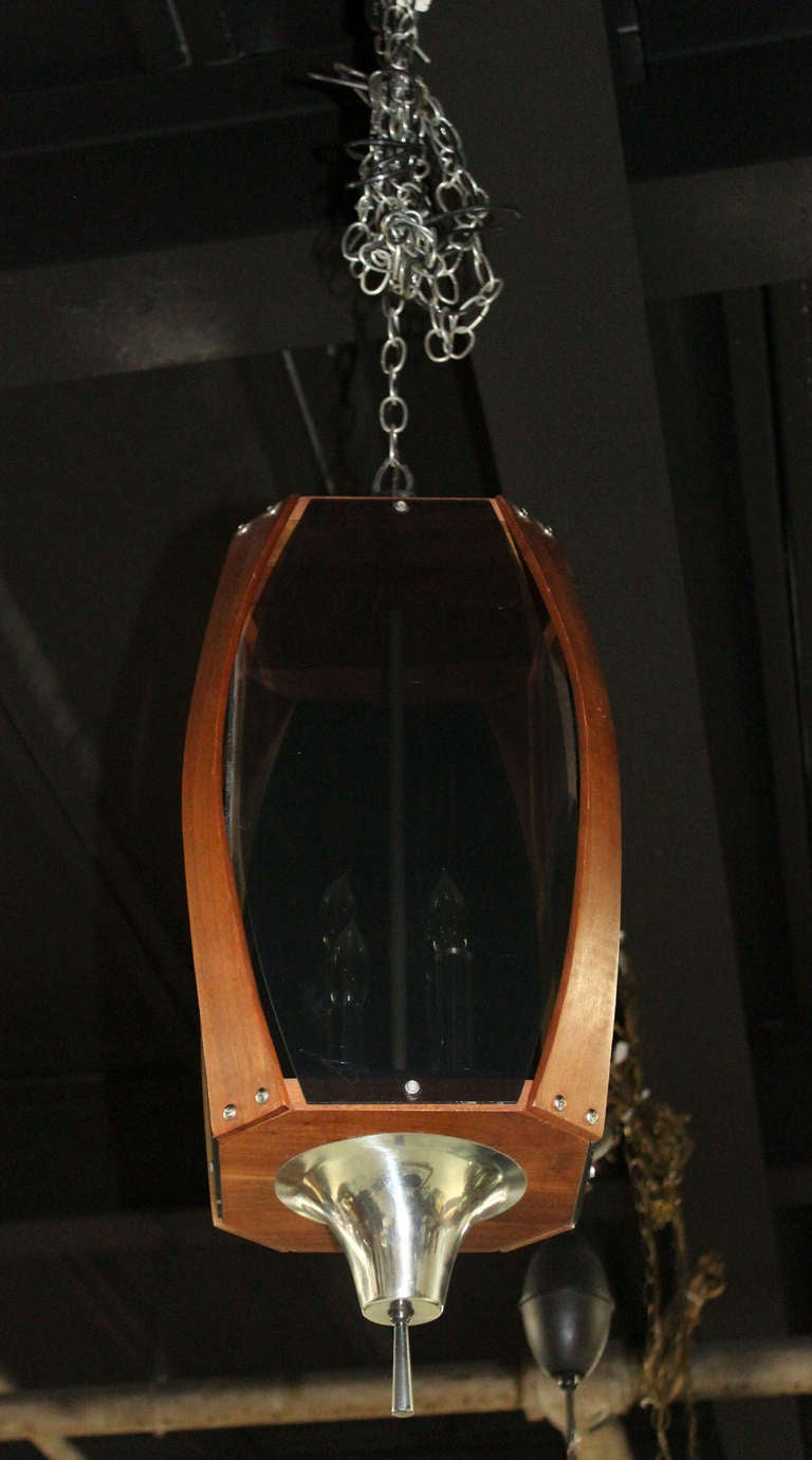 danish mid century modern pendant light