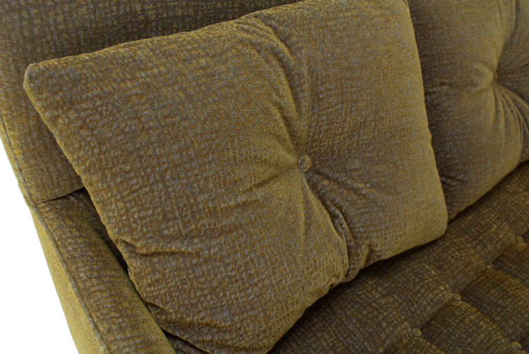 Mid-Century Modern Deco Loveseat Sofa 1