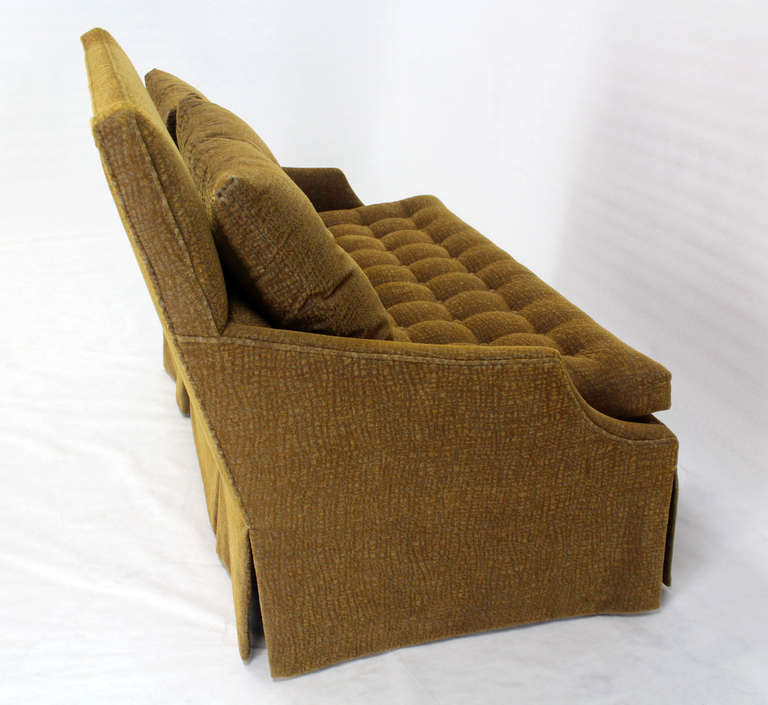 Mid-Century Modern Deco Loveseat Sofa 3