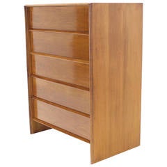 Gibbings for Widdicomb Five-Drawer High Chest Dresser