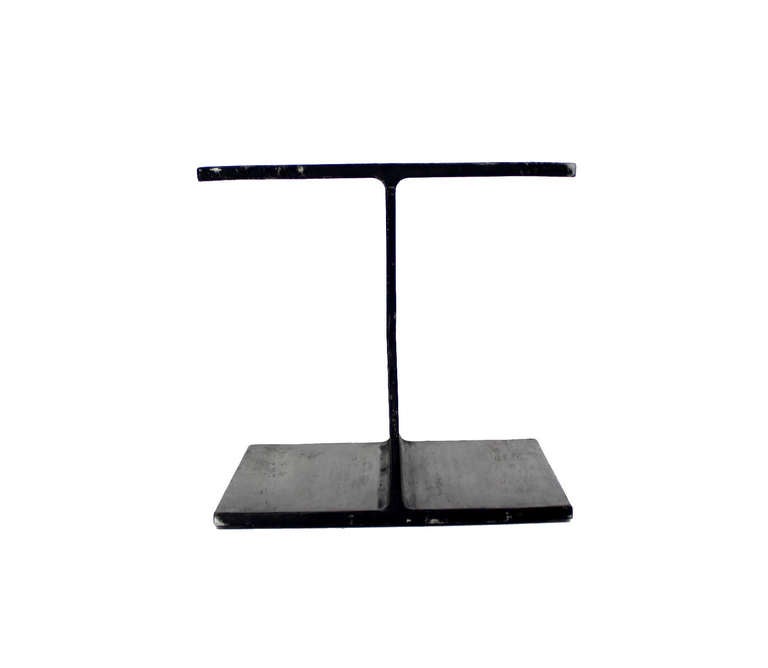 Ward Bennet Side i-beam Table Pedestal Stand