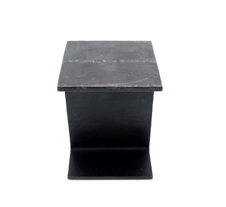 20th Century Ward Bennet Ibeam Side Table