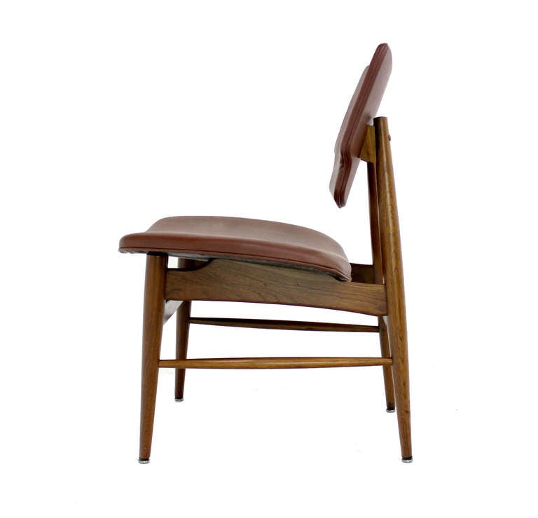 Six Mid-Century Modern Danish Dining Chairs by Thonet 1